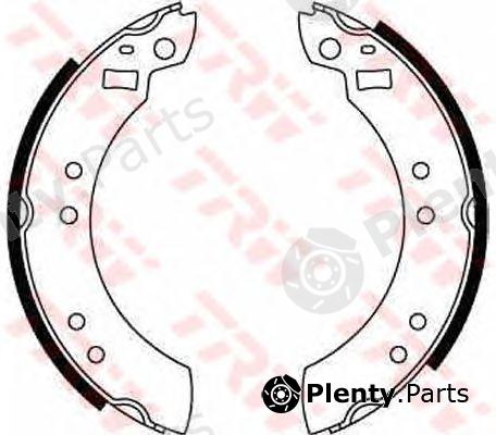  TRW part GS6124 Brake Shoe Set