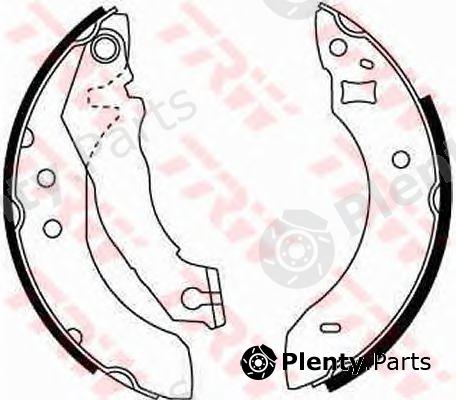  TRW part GS6151 Brake Shoe Set