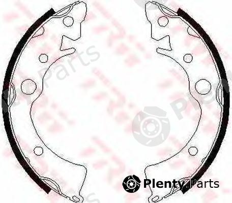  TRW part GS6210 Brake Shoe Set
