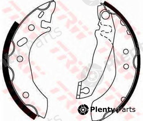  TRW part GS6253 Brake Shoe Set