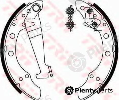  TRW part GS8092 Brake Shoe Set