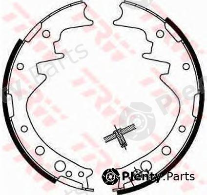  TRW part GS8170 Brake Shoe Set