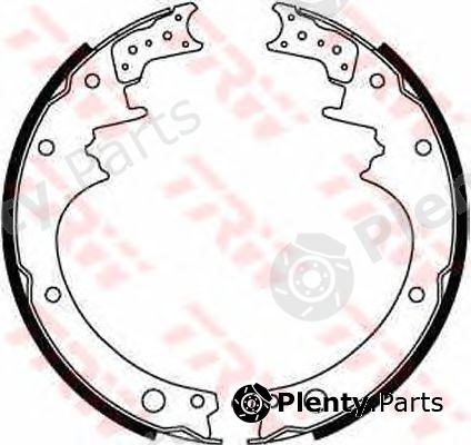  TRW part GS8183 Brake Shoe Set