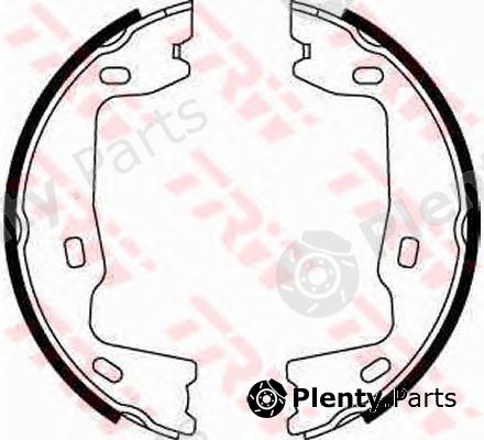  TRW part GS8223 Brake Shoe Set, parking brake