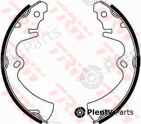  TRW part GS8255 Brake Shoe Set