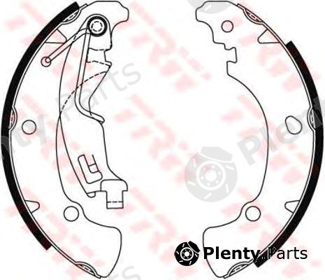  TRW part GS8488 Brake Shoe Set
