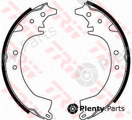  TRW part GS8500 Brake Shoe Set