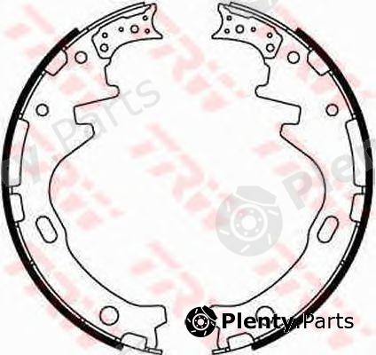  TRW part GS8515 Brake Shoe Set