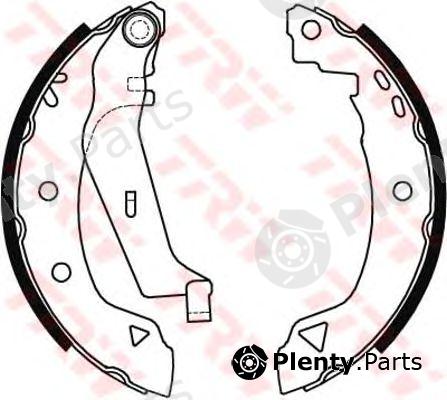  TRW part GS8538 Brake Shoe Set