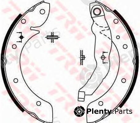  TRW part GS8567 Brake Shoe Set