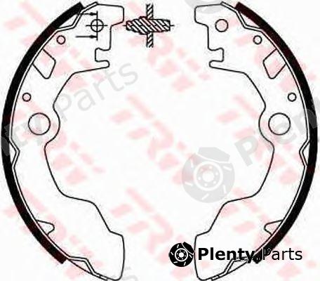  TRW part GS8583 Brake Shoe Set