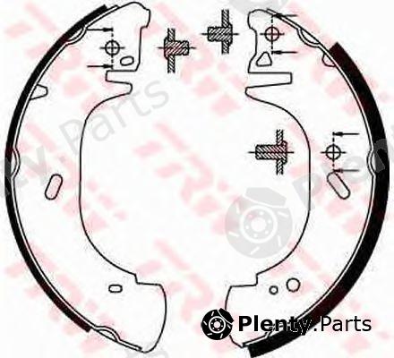  TRW part GS8630 Brake Shoe Set
