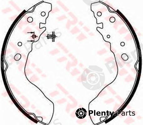  TRW part GS8641 Brake Shoe Set