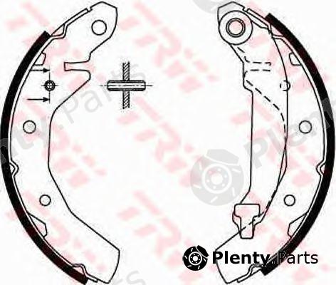 TRW part GS8645 Brake Shoe Set