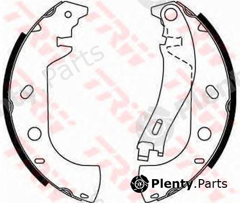  TRW part GS8653 Brake Shoe Set