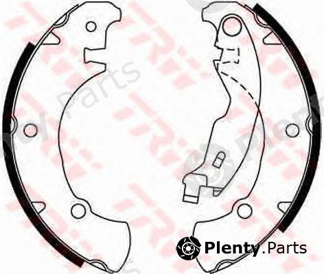  TRW part GS8654 Brake Shoe Set