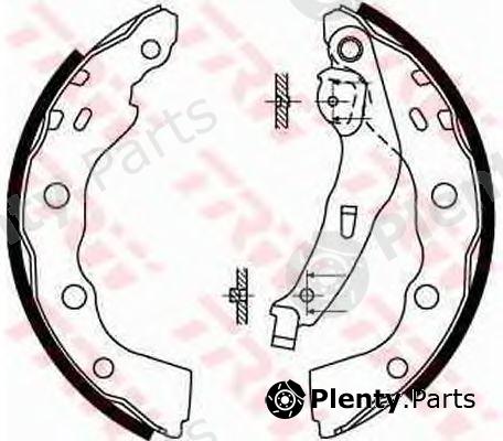  TRW part GS8665 Brake Shoe Set
