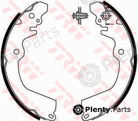  TRW part GS8666 Brake Shoe Set
