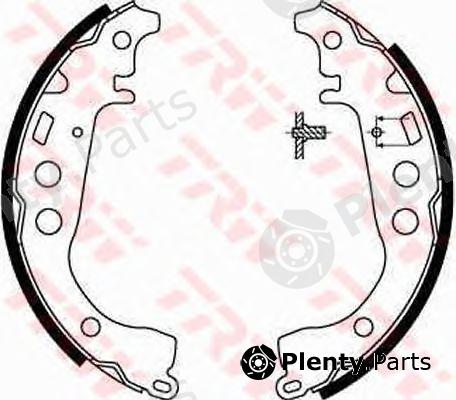  TRW part GS8673 Brake Shoe Set