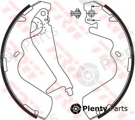  TRW part GS8696 Brake Shoe Set