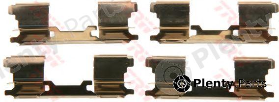  TRW part PFK599 Accessory Kit, disc brake pads