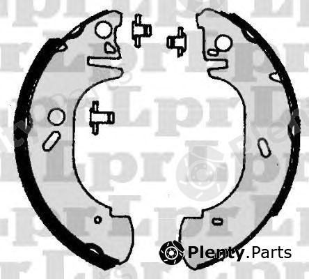  LPR part 06750 Brake Shoe Set