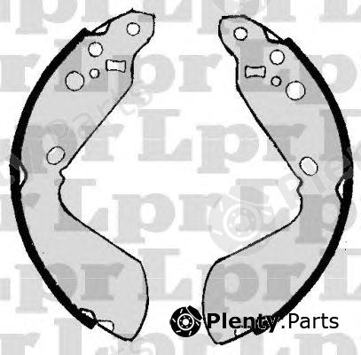  LPR part 06890 Brake Shoe Set