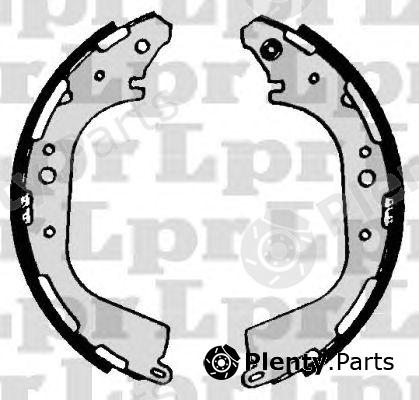  LPR part 07040 Brake Shoe Set