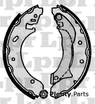  LPR part 07100 Brake Shoe Set