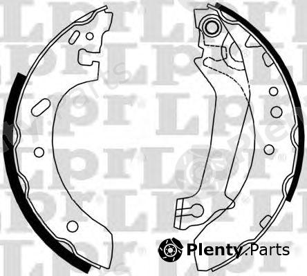  LPR part 07155 Brake Shoe Set