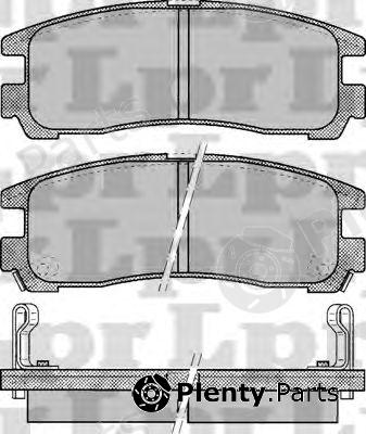  LPR part 05P043 Brake Pad Set, disc brake