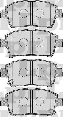  LPR part 05P1003 Brake Pad Set, disc brake