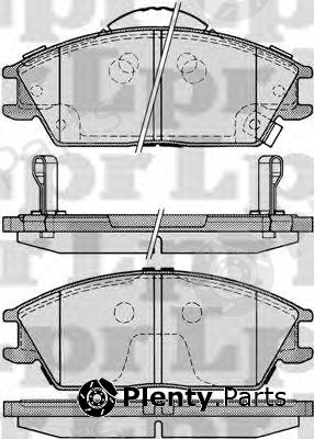  LPR part 05P1222 Brake Pad Set, disc brake