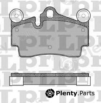  LPR part 05P1362 Brake Pad Set, disc brake