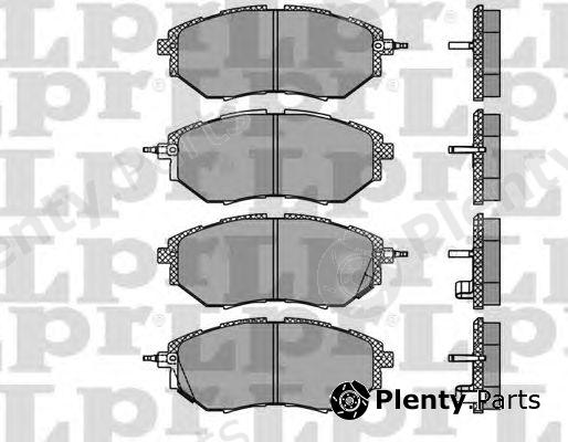  LPR part 05P1402 Brake Pad Set, disc brake