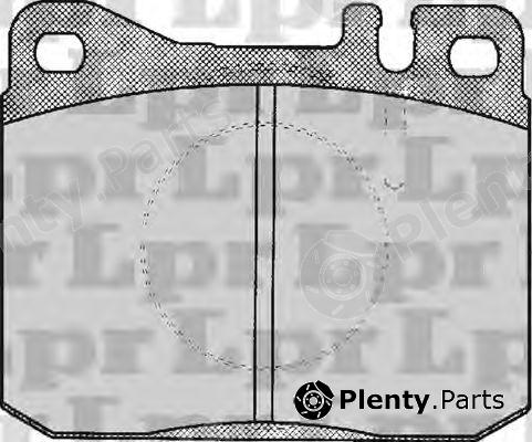 LPR part 05P211 Brake Pad Set, disc brake