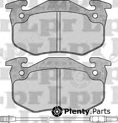  LPR part 05P230 Brake Pad Set, disc brake