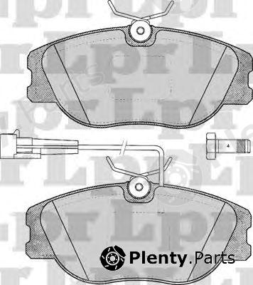  LPR part 05P344 Brake Pad Set, disc brake