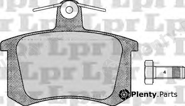  LPR part 05P440 Brake Pad Set, disc brake