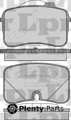  LPR part 05P476 Brake Pad Set, disc brake