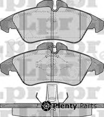  LPR part 05P608 Brake Pad Set, disc brake