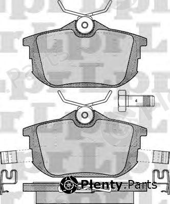  LPR part 05P621 Brake Pad Set, disc brake