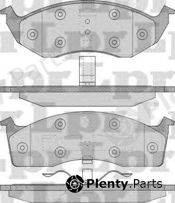  LPR part 05P629 Brake Pad Set, disc brake