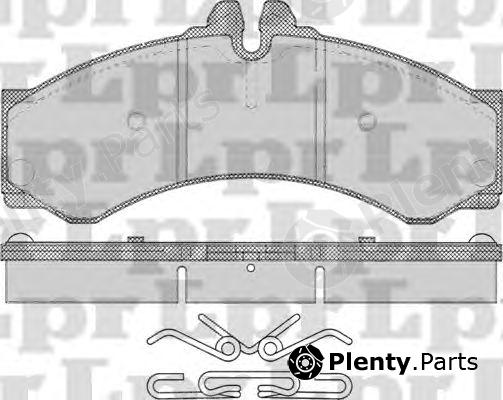  LPR part 05P633 Brake Pad Set, disc brake