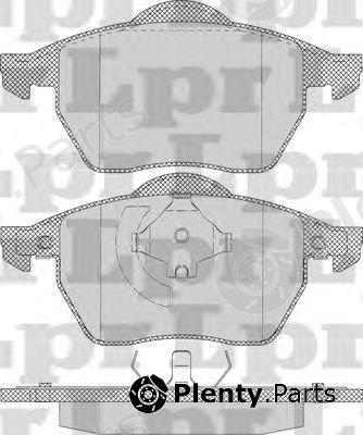  LPR part 05P639 Brake Pad Set, disc brake