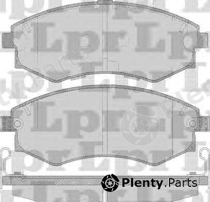  LPR part 05P640 Brake Pad Set, disc brake