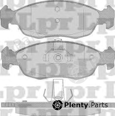  LPR part 05P644 Brake Pad Set, disc brake