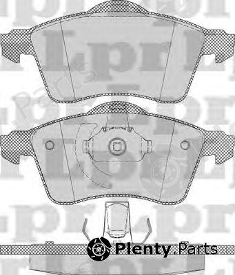  LPR part 05P645 Brake Pad Set, disc brake