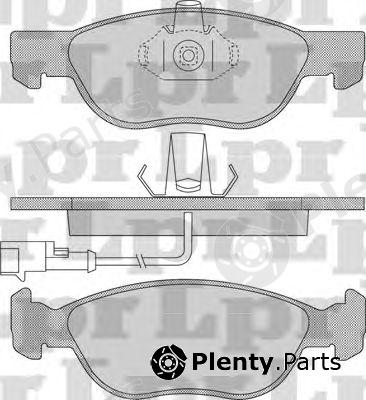  LPR part 05P646 Brake Pad Set, disc brake