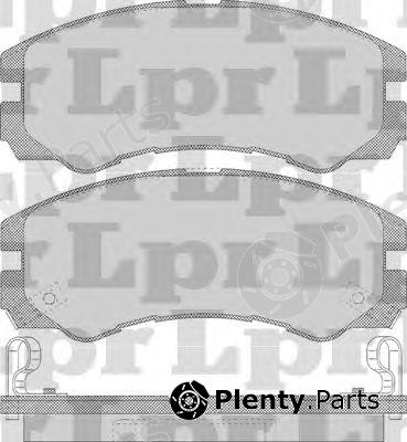  LPR part 05P658 Brake Pad Set, disc brake
